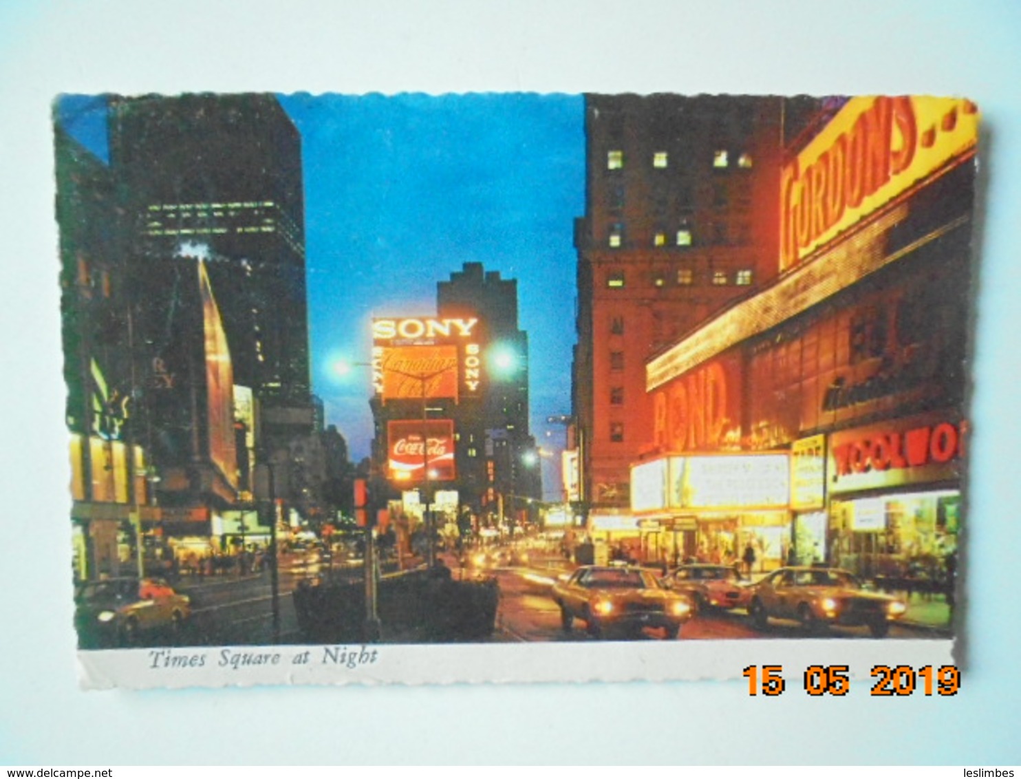 Times Square At Night. Here Along The Great White Way Are Centered The Theatres, Night Clubs, Restaurants And Fun Spots. - Time Square