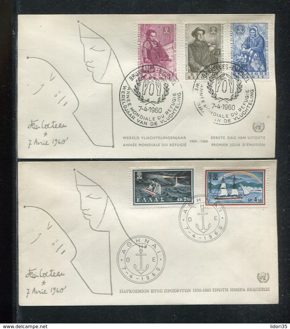 Europa / Lot Mit 12 FDC, Guenstig ! (13439-45) - Lots & Kiloware (max. 999 Stück)