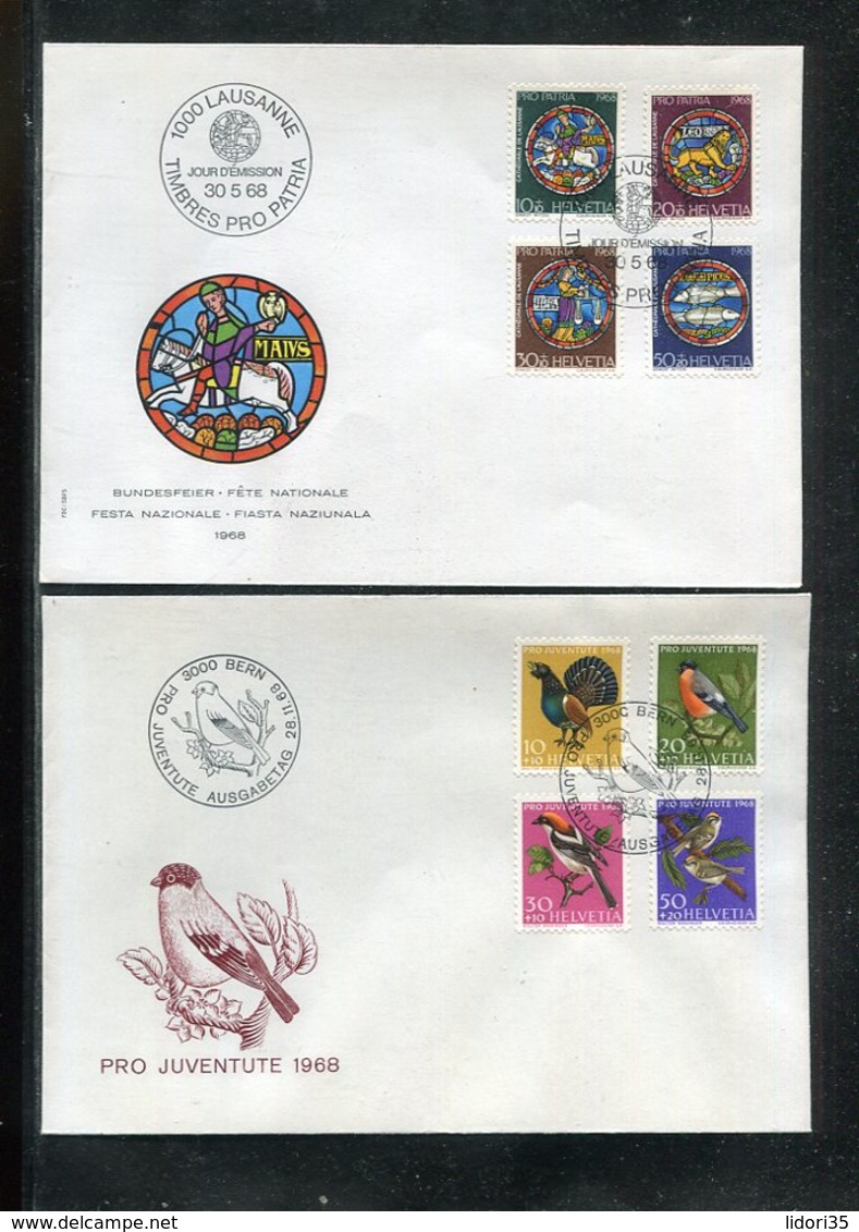 Schweiz / Lot Mit 14 FDC (13445-70) - Lots & Kiloware (mixtures) - Max. 999 Stamps