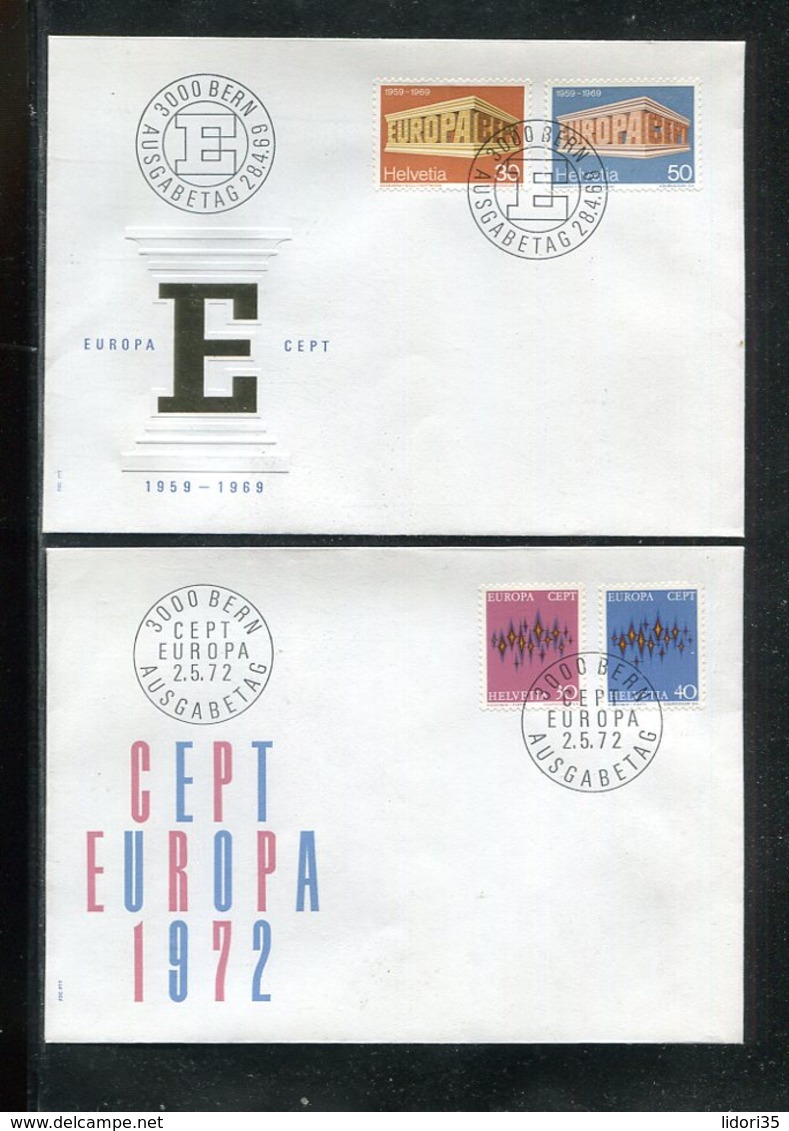 Schweiz / Lot mit 14 FDC (13445-70)