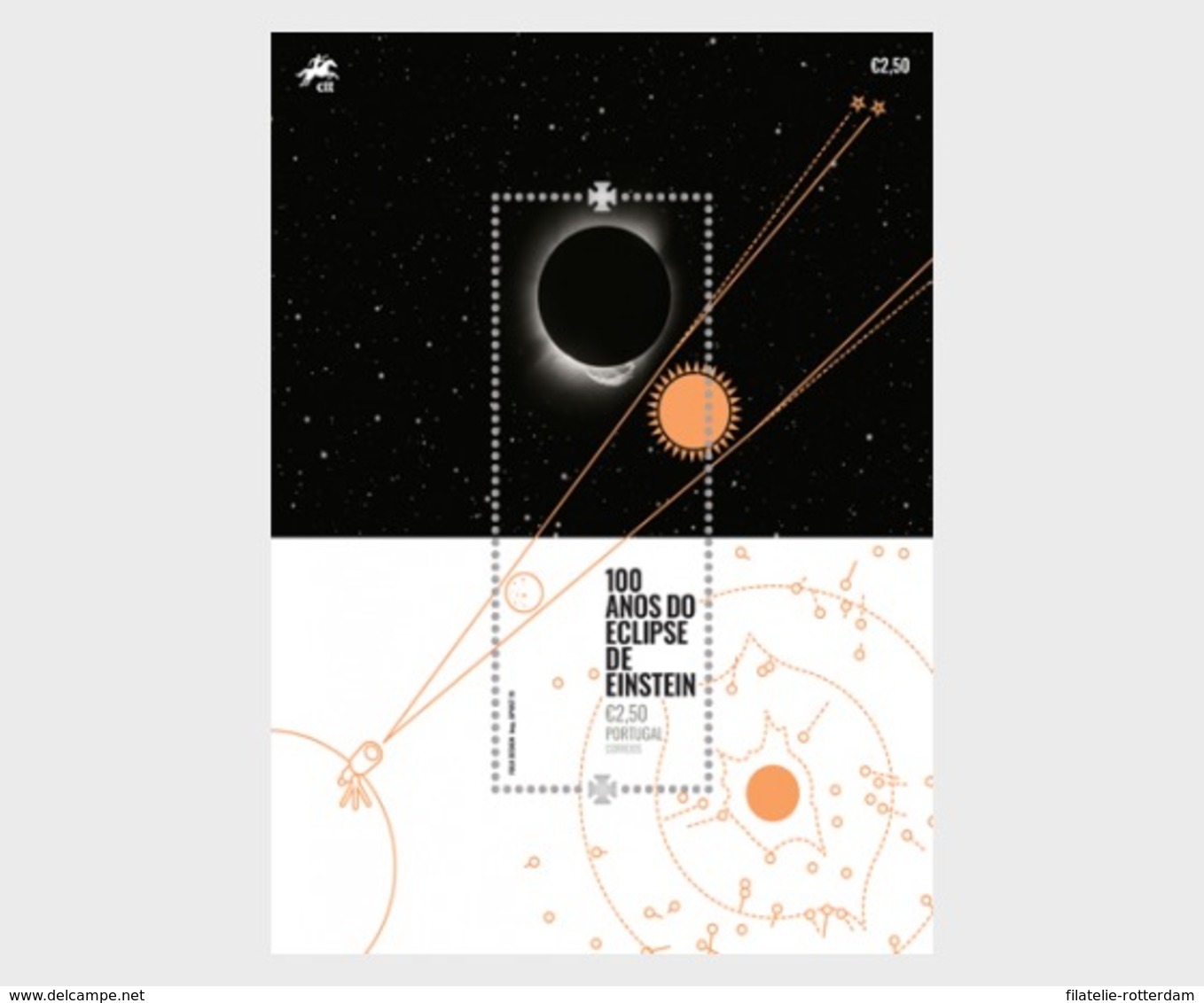 Portugal - Postfris / MNH - Sheet 100 Jaar Einsteins Eclipse 2019 - Ongebruikt