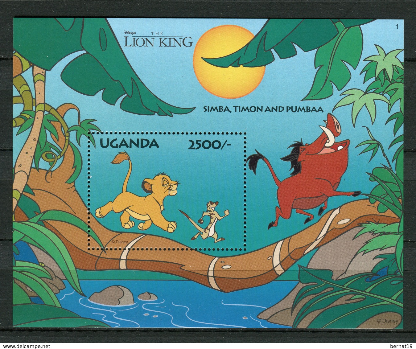 Disney. Uganda 1994. Yvert Block 209 ** MNH. - Disney