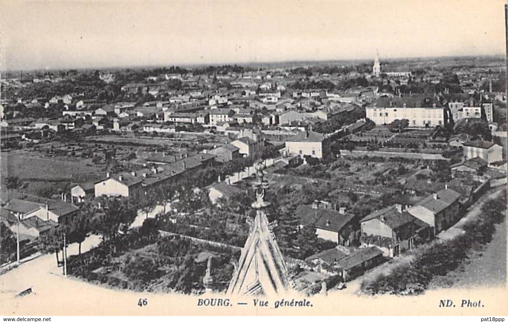 01 - BOURG : Vue Générale - CPA - Ain - Andere & Zonder Classificatie