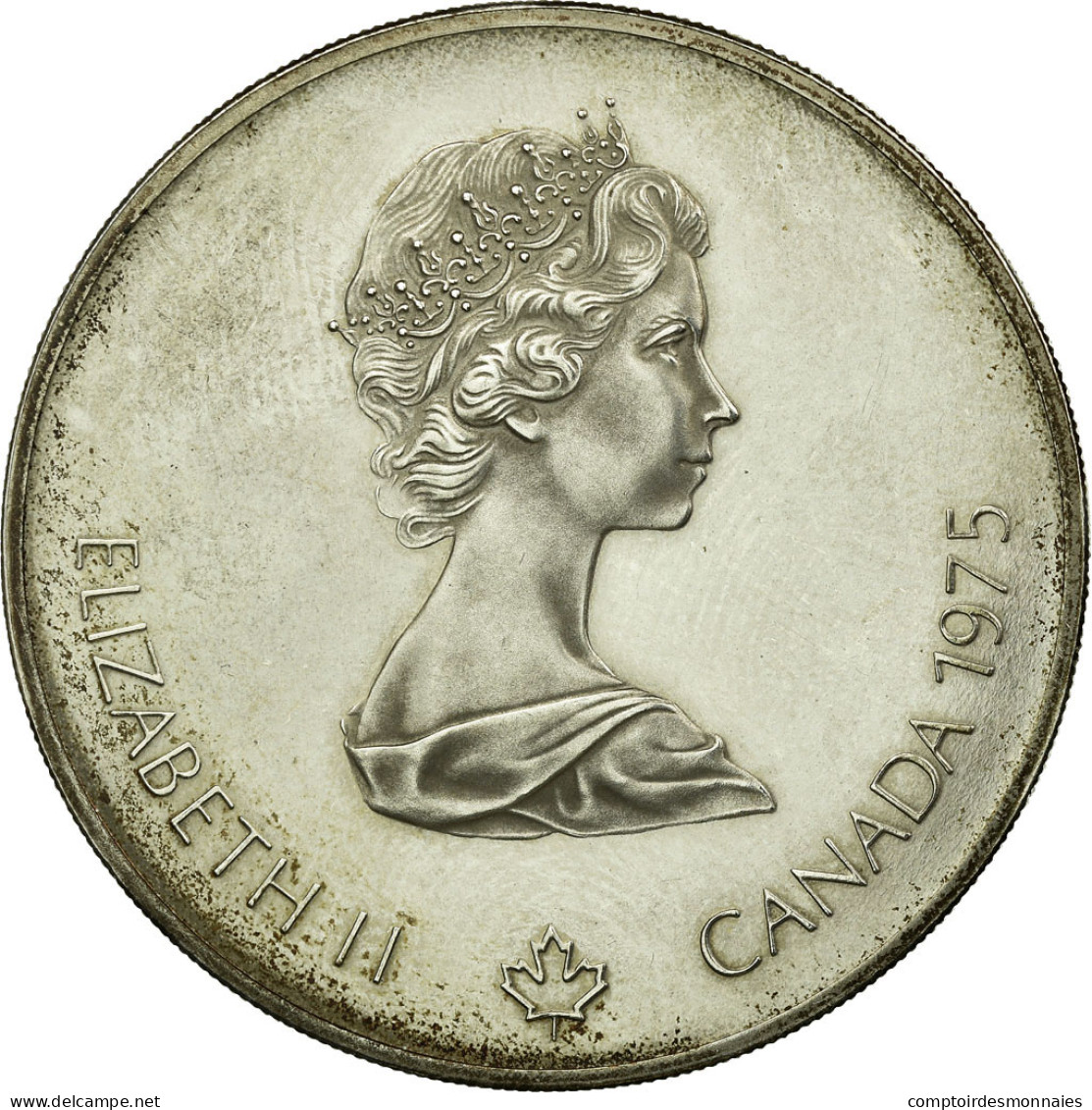 Monnaie, Canada, Elizabeth II, 5 Dollars, 1975, Royal Canadian Mint, Ottawa - Canada