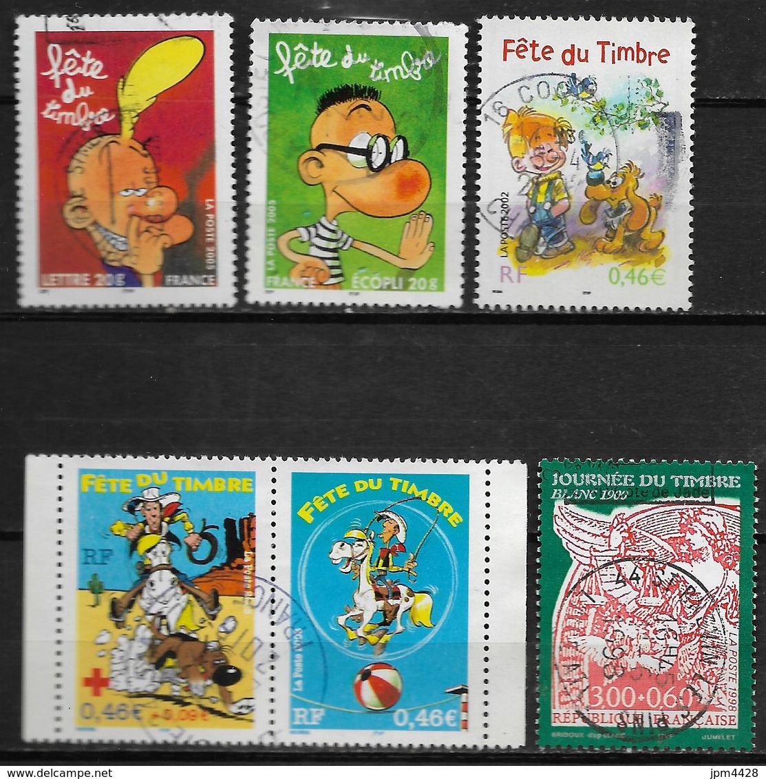 France Lot 75 Timbres Oblitérés  Fête Et Journée Du Timbre, , Bon Lot  Départ Petit Prix - Vrac (max 999 Timbres)