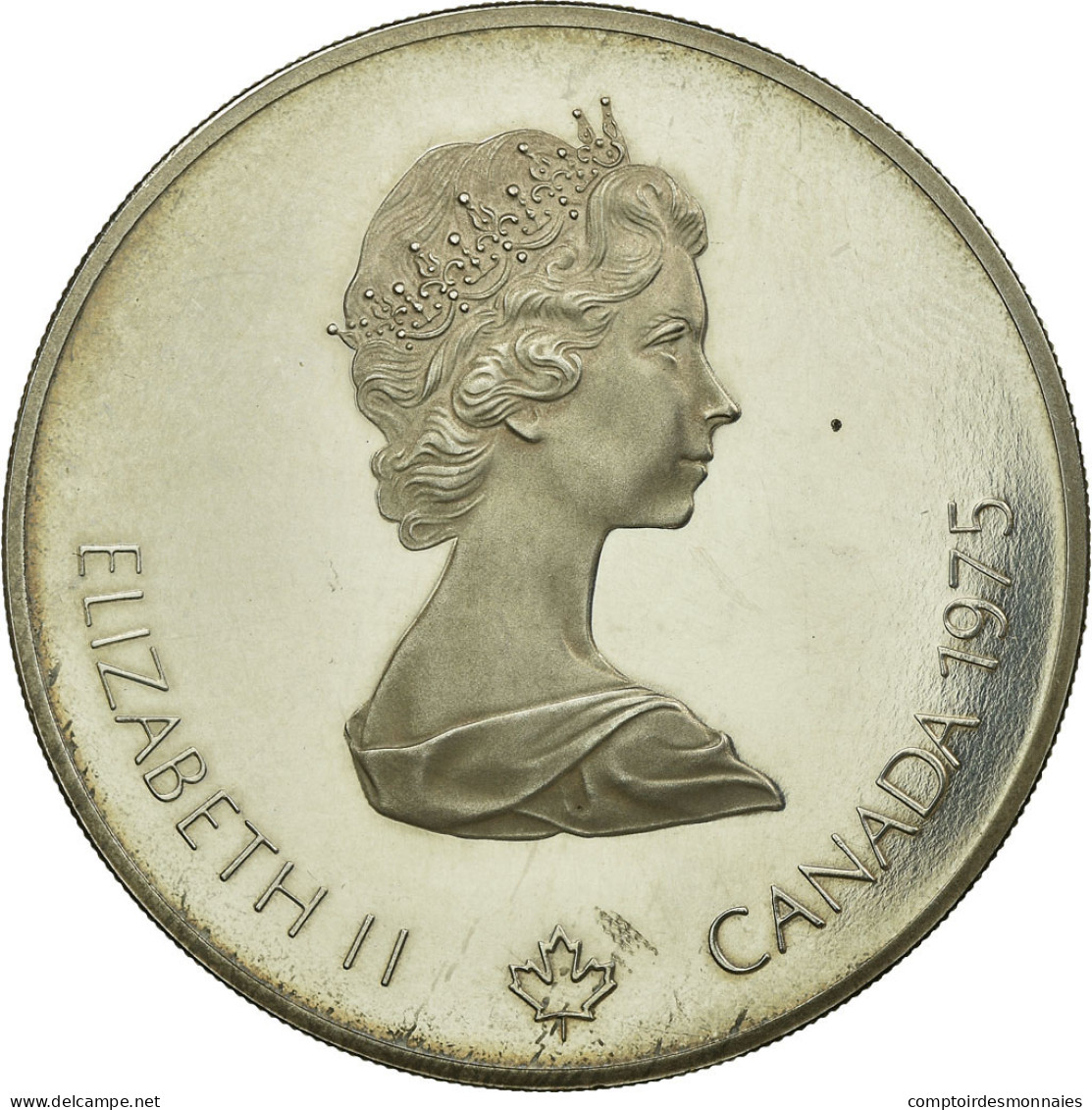 Monnaie, Canada, Elizabeth II, 5 Dollars, 1975, Royal Canadian Mint, Ottawa - Canada