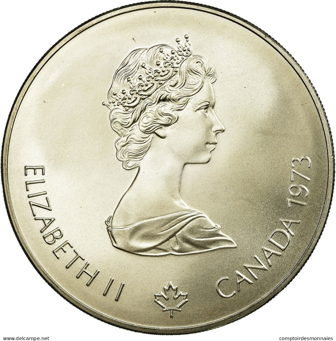 Monnaie, Canada, Elizabeth II, 5 Dollars, 1973, Royal Canadian Mint, Ottawa - Canada