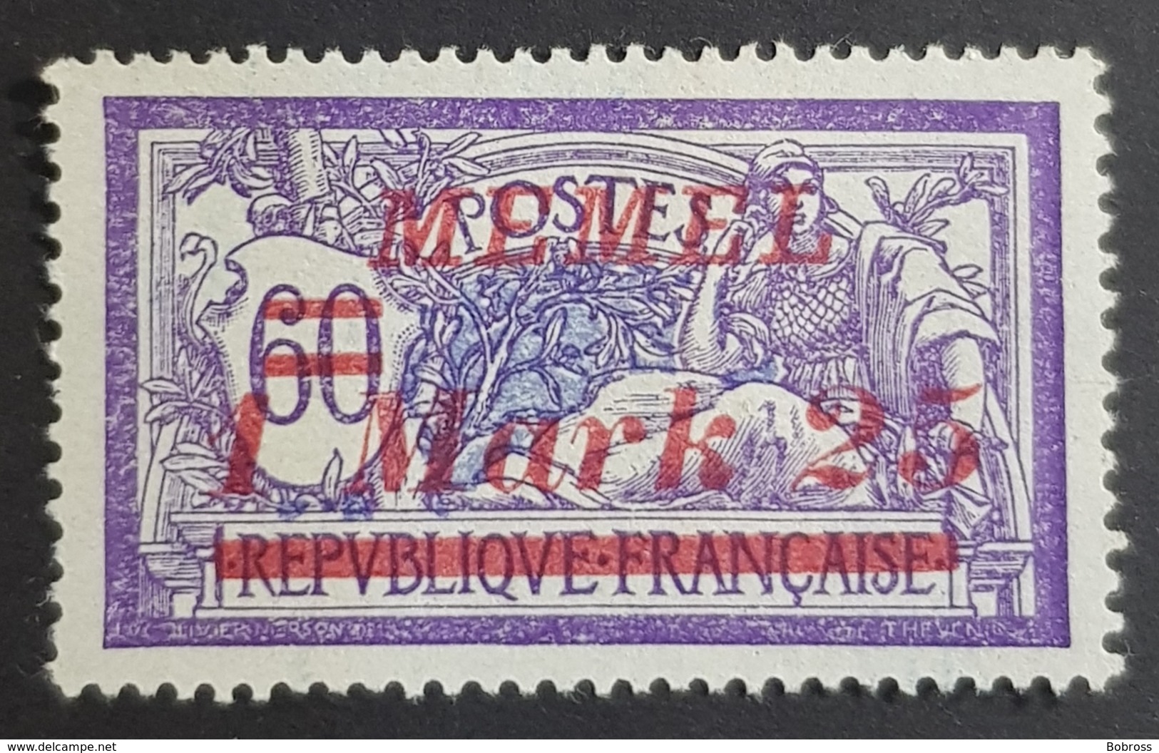 1922 French Postage Stamps Overprinted "Memel", Klaipeda, Allemagne, Germany,  *,**, Or Used - Klaipeda 1923