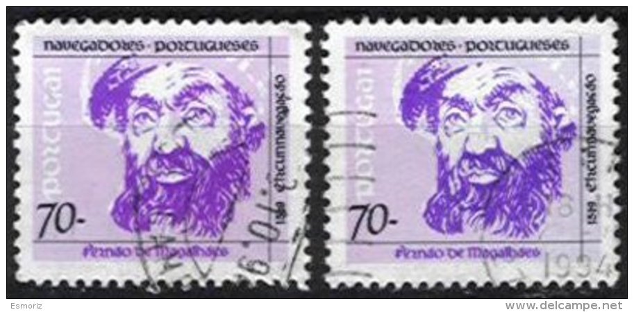 PORTUGAL, AF 2125, Used, Unusual Shade, F/VF - Unused Stamps