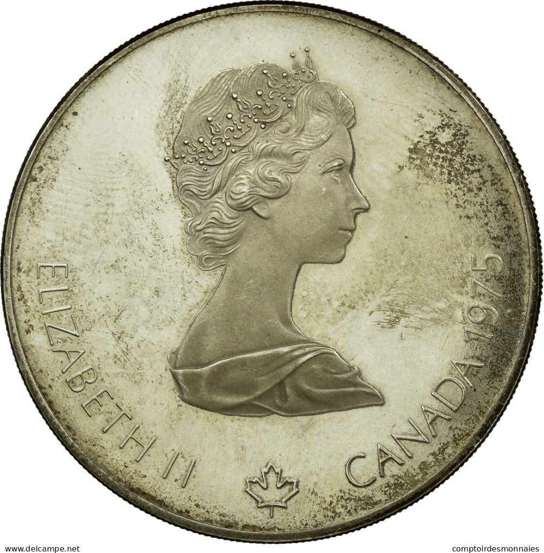 Monnaie, Canada, Elizabeth II, 5 Dollars, 1975, Royal Canadian Mint, Ottawa - Canada