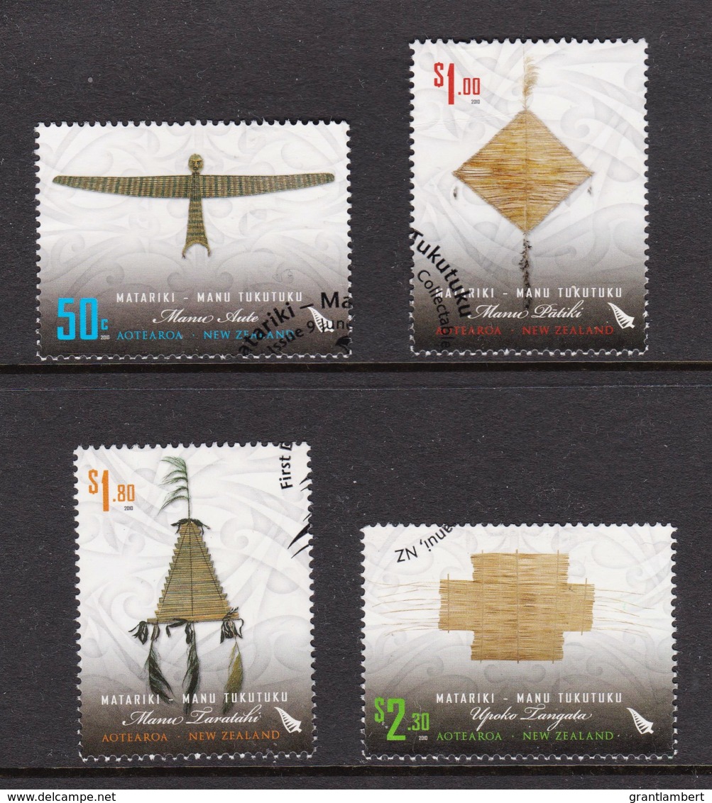 New Zealand 2010 Matariki - Maori Kites Set Of 4 Used - Used Stamps