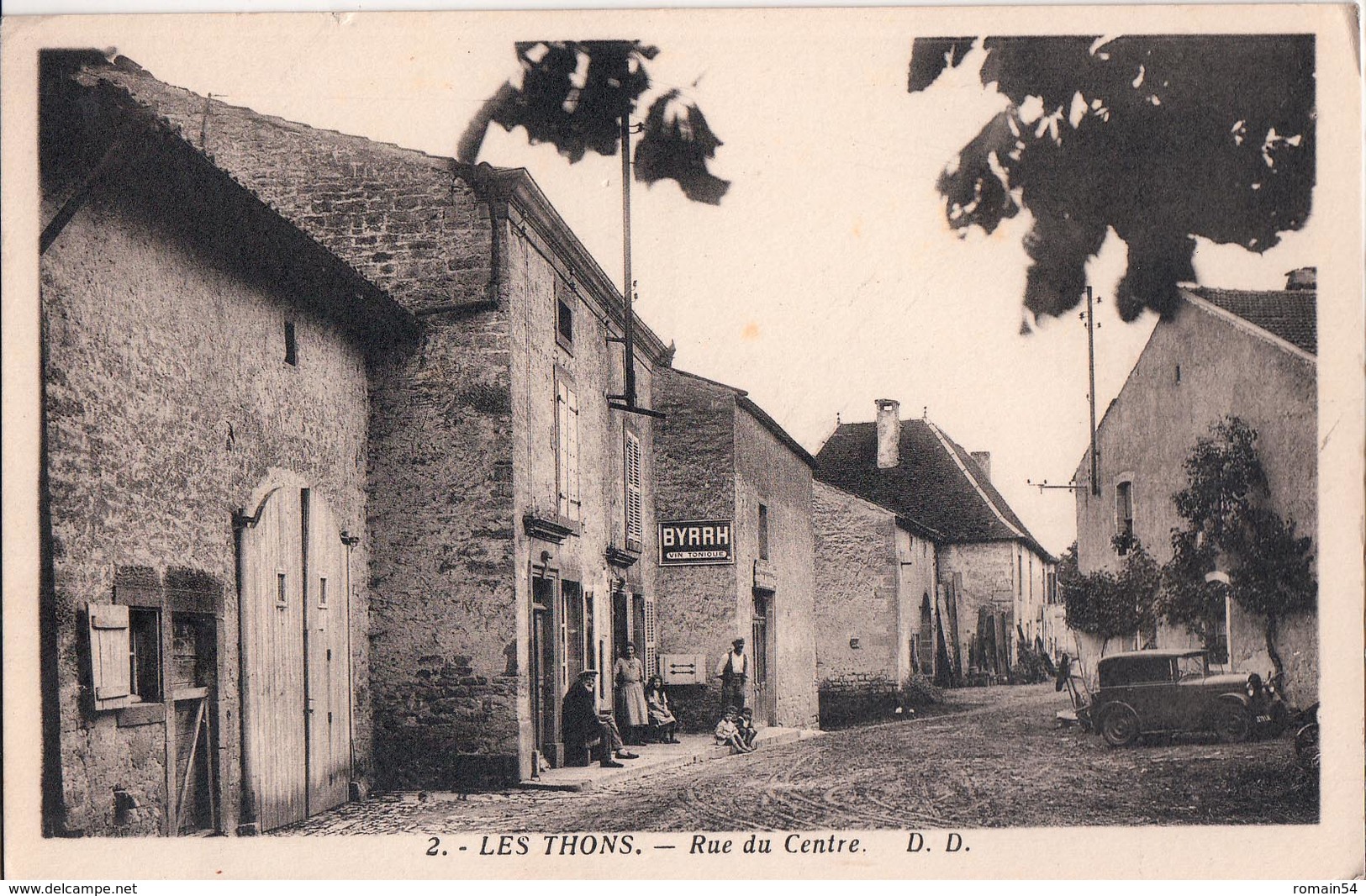 LES THONS-RUE DU CENTRE - Autres & Non Classés