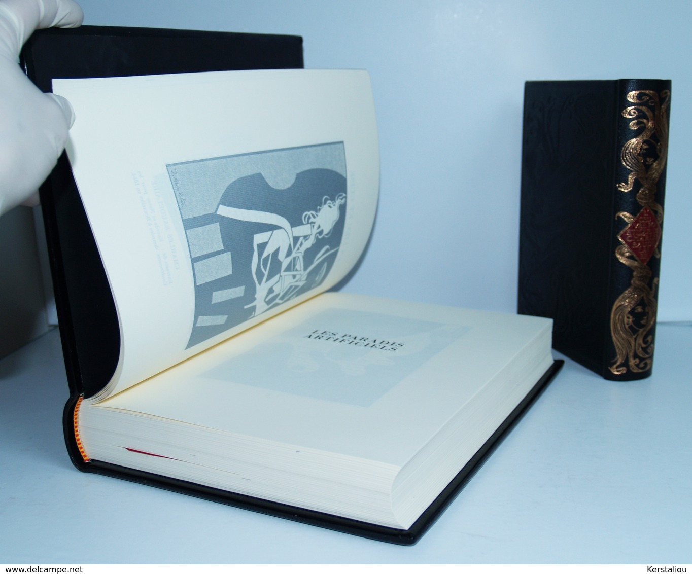 CHARLES BAUDELAIRE–Œuvres poétiques & Les paradis artificiels–2 tomes–Editions Jean de Bonnot–France–1982 & 1984