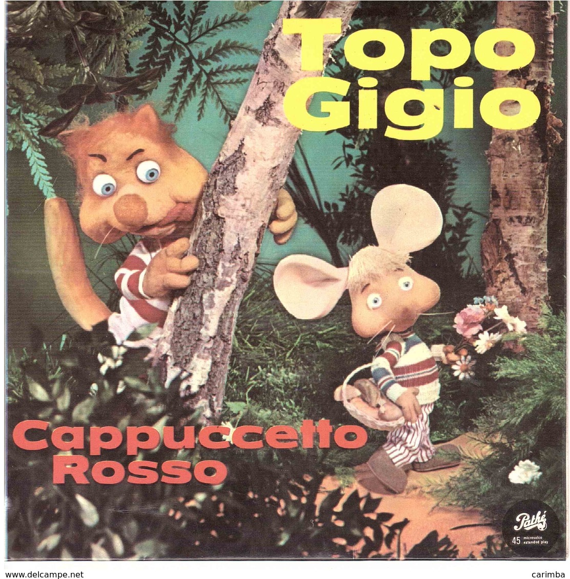 TOPO GIGIO CAPPUCETTO ROSSO - Bambini