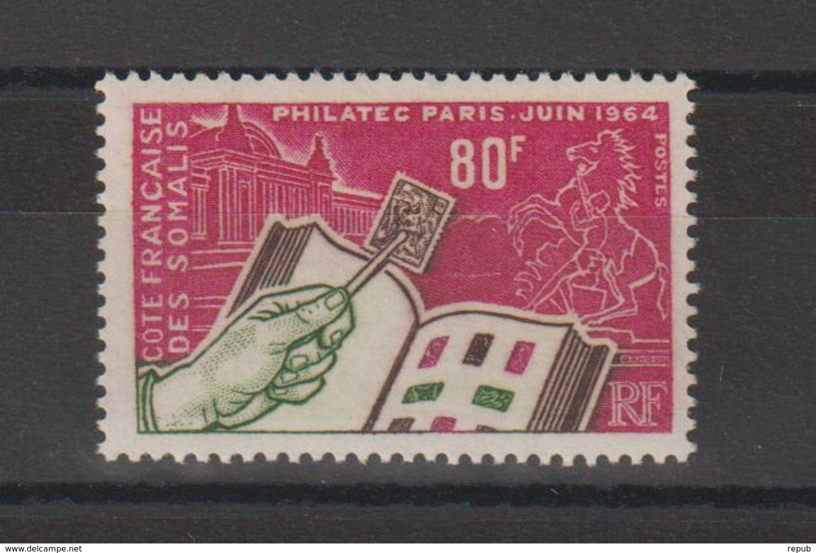 Cote Des Somalis 1964 Philatec 319 1 Val Neuf ** MNH - Ungebraucht