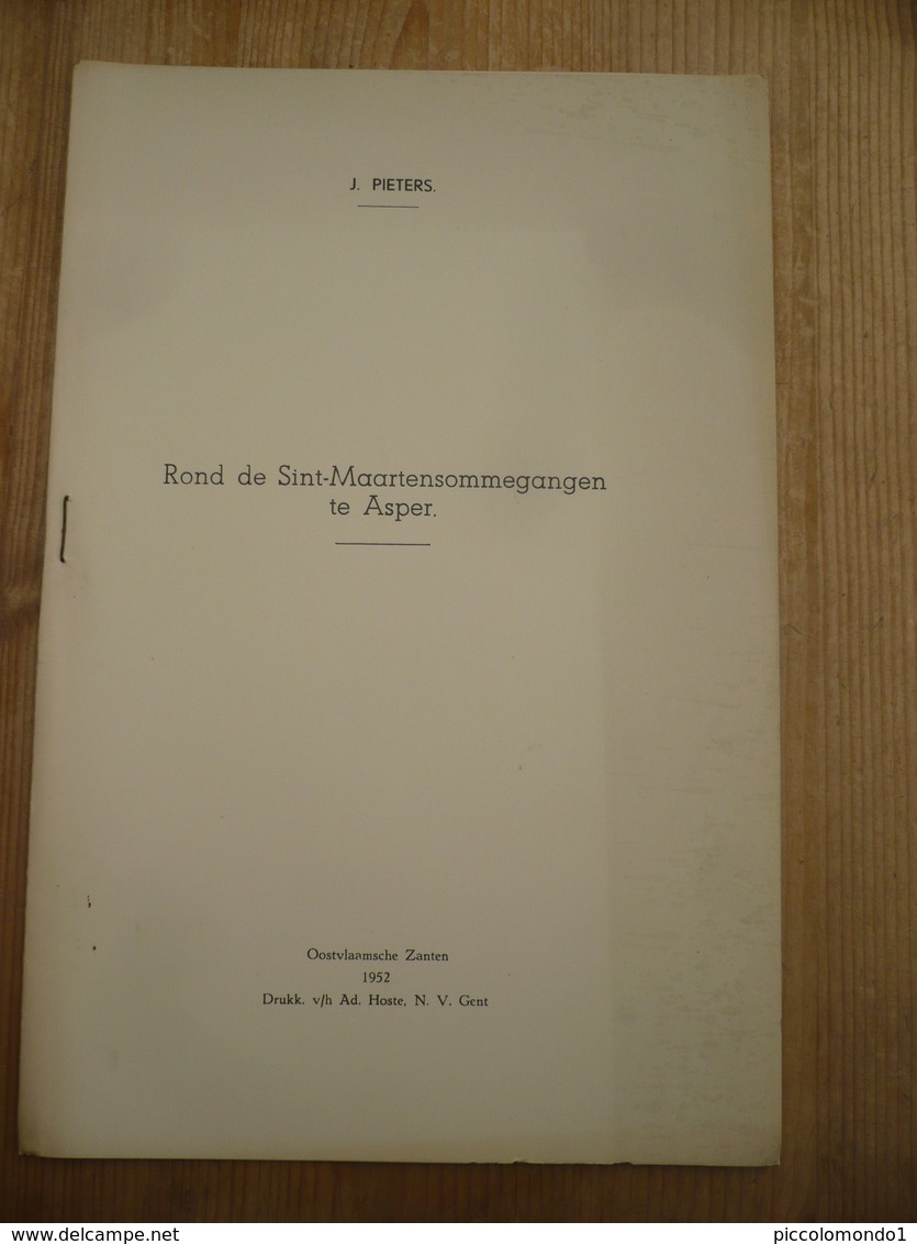 Asper Sint Maarten Oostvlaamse Zanten - Histoire