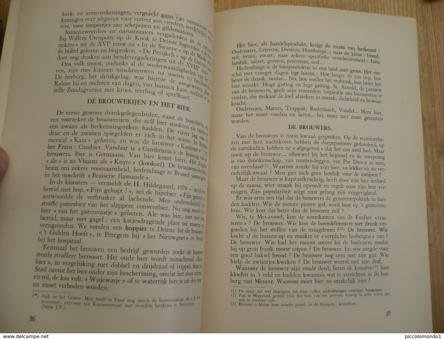 Onze Herbergen Bier Brouwers 1953 - Geschiedenis