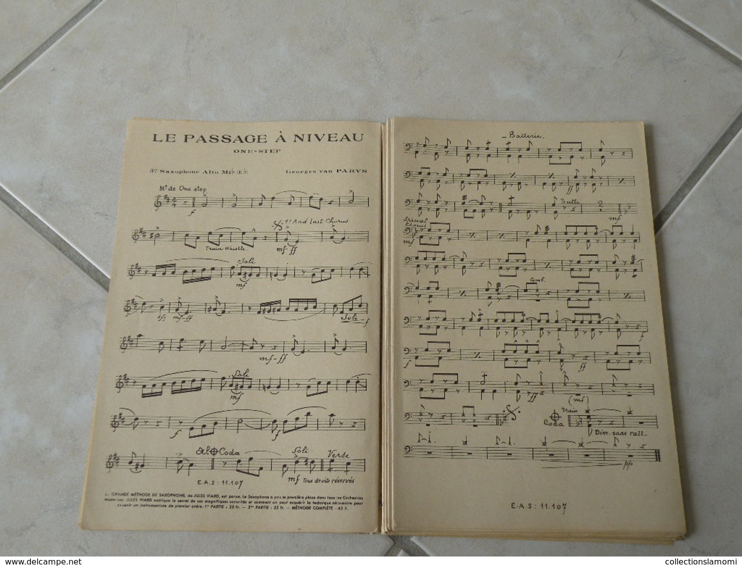 Le Passage à Niveau Du Fim Prends La Route(Paroles J. Boyer)(Musique G. Van Parys)Partition Pour Orchestre 1937 - Compositeurs De Musique De Film