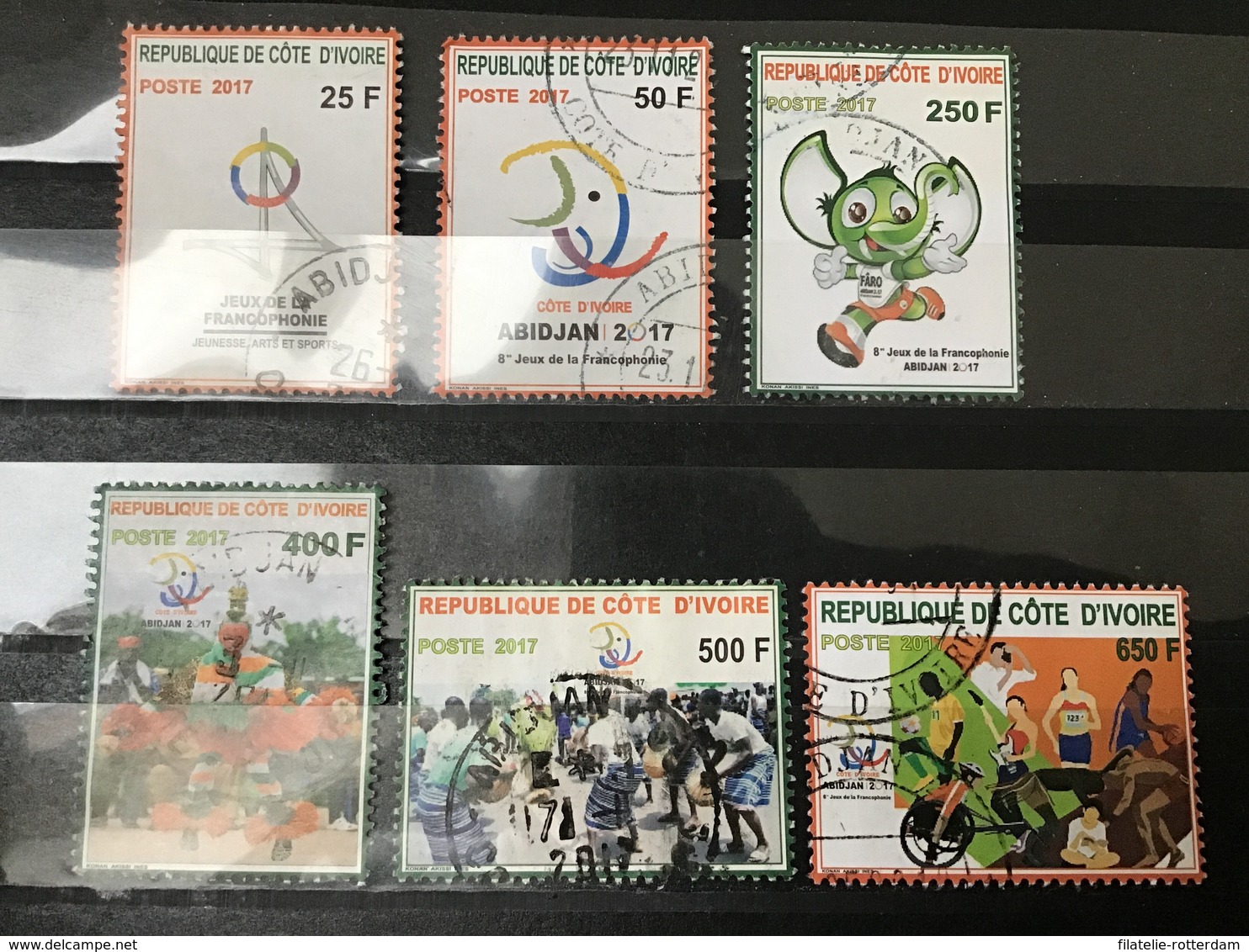 Ivoorkust / Ivory Coast - Complete Set Francophone Games 2017 HIGH VALUE!! - Ivoorkust (1960-...)