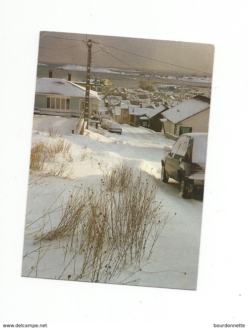 SAINT PIERRE (Saint Pierre Et Miquelon) Rue Sous La Neige - Saint-Pierre-et-Miquelon