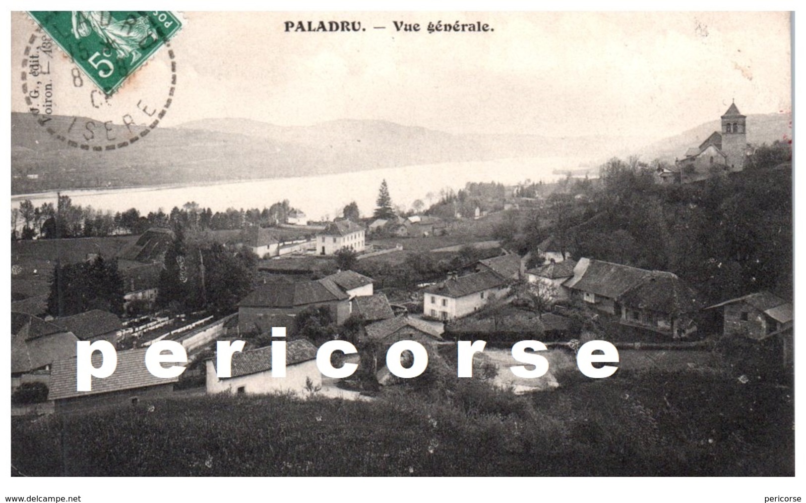 38  Paladru  Vue Générale - Paladru