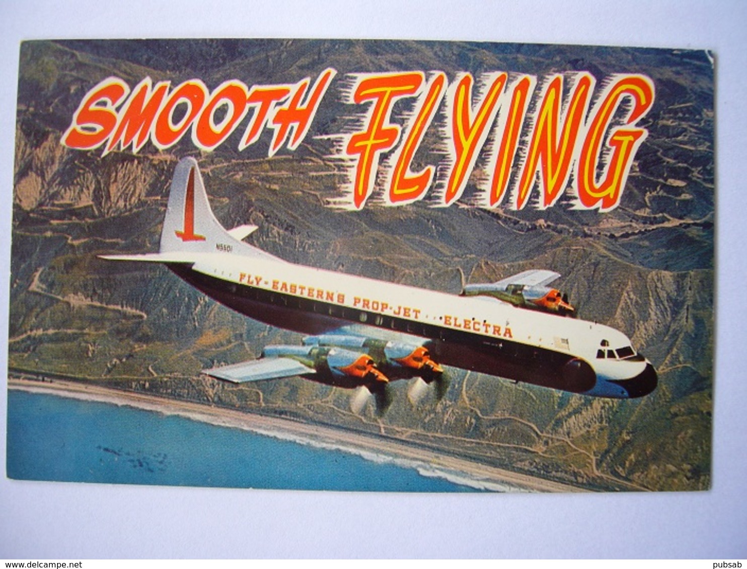 Avion / Airplane / EASTERN AIRLINES / Electra / Airline Issue - 1946-....: Moderne