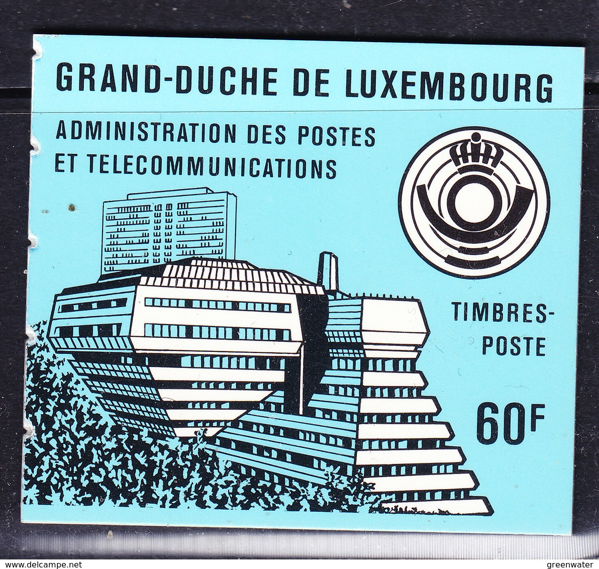 Luxemburg 1986 Robert Schumann Booklet (blue Cover) ** Mnh (42778) - Europese Gedachte