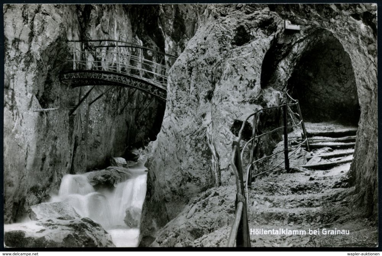 GRAINAU (ZUGSPITZDORF)/ HÖHENLUFTKURORT 1962 (22.7.) Aptierter HWSt = Alte PLGZ Entfernt (Kirche Vor Alpenmassiv) Bedarf - Zonder Classificatie