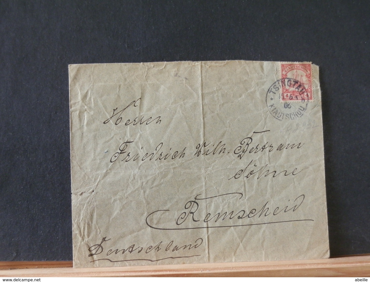 A8931  LETTRE KIAUTSCHOU POUR ALLEMAGNE - Chine (bureaux)