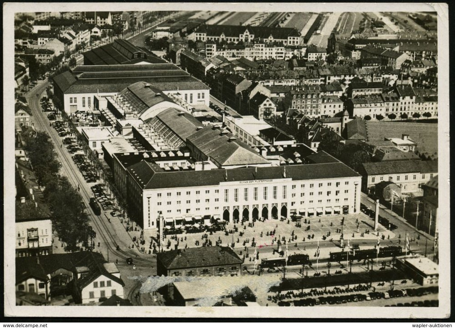 SCHWEIZ 1944 (30.4.) 1K: SCHWEIZ. AUTOMOBIL-POSTBUREAU/3 2x Klar A. 2x 10 C. Mob.PA + OKW-Zensur-1K (= München/ Rie. D-1 - Auto's