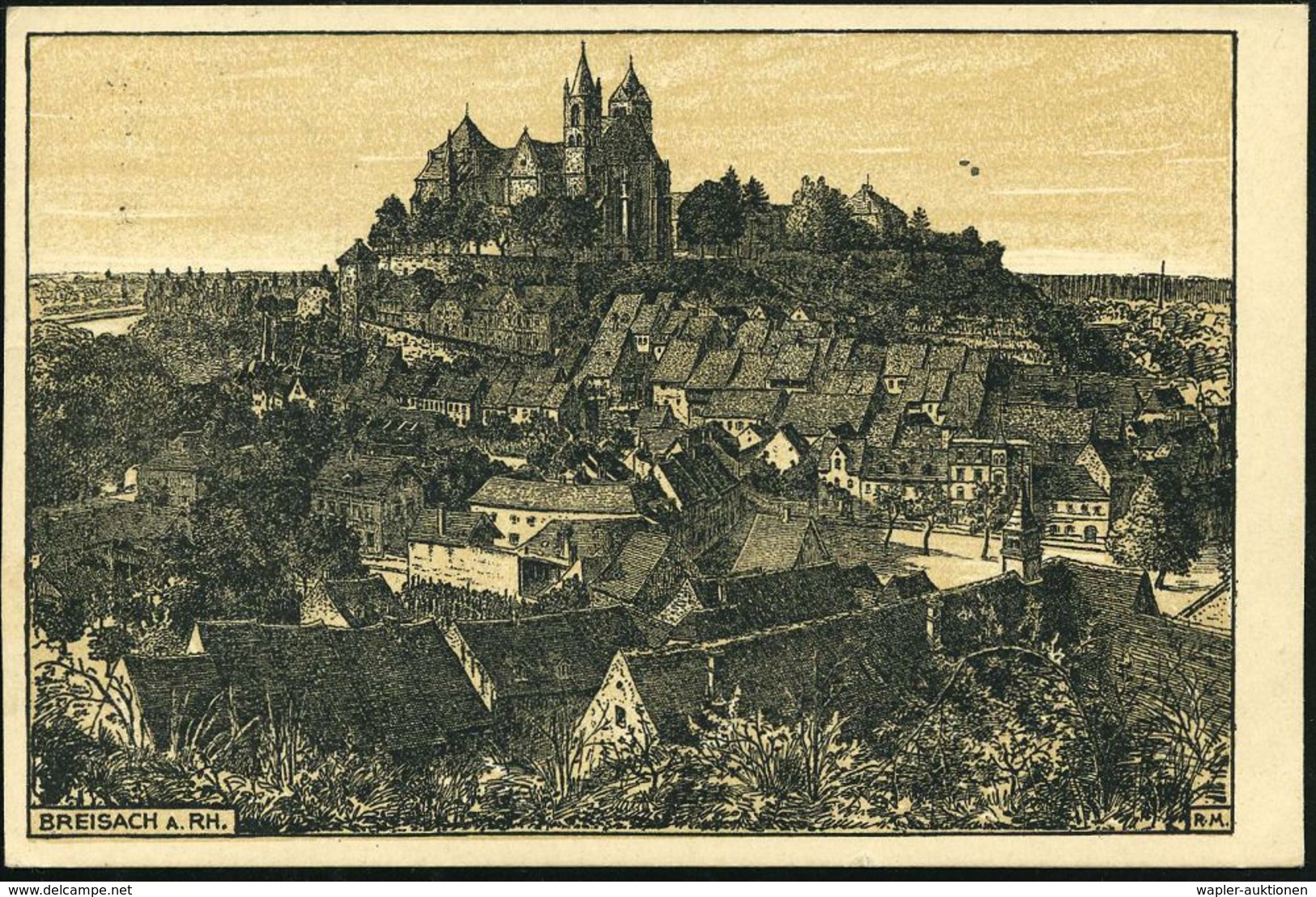 BREISACH/ Historische Festspiele Peter V.Hagenbach 1924 (10.8.) Seltener HWSt (* Um 1420, Hingerichtet Am 9.5.1474 In Br - Andere & Zonder Classificatie
