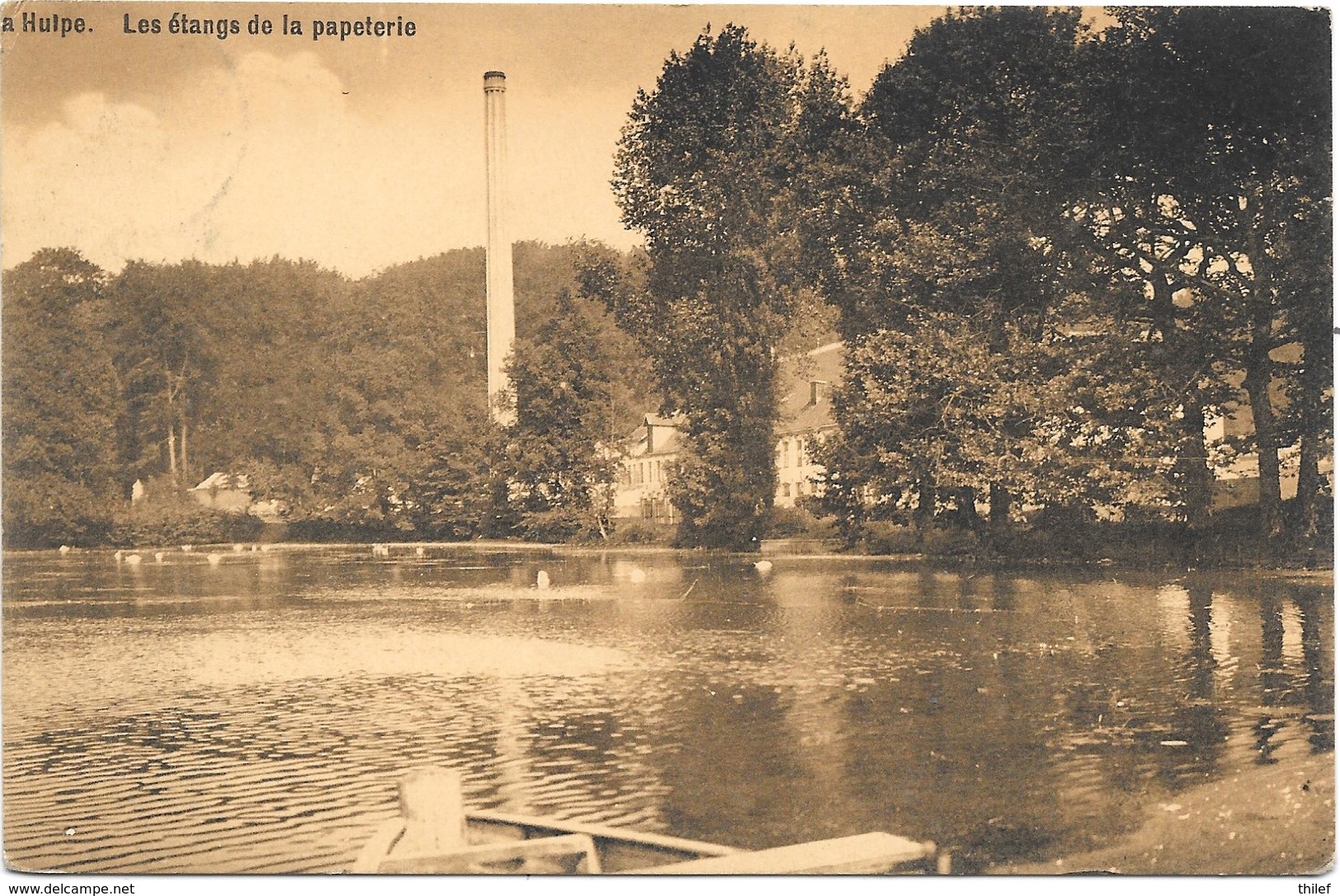 La Hulpe NA32: Les étangs De La Papeterie 1910 - La Hulpe