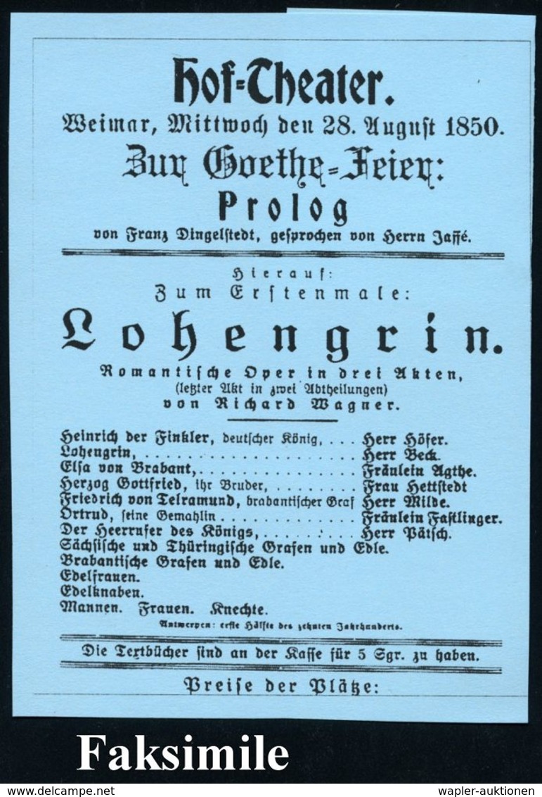 WEIMAR/ *a 1891 (19.6.) 1K-Gitter + Grüner Avers-Zettel: Frei Lt. Avers. Nr. 15./Gr. St.-Dep. D. Gr. H. U. D. Cult. = Ku - Sonstige & Ohne Zuordnung