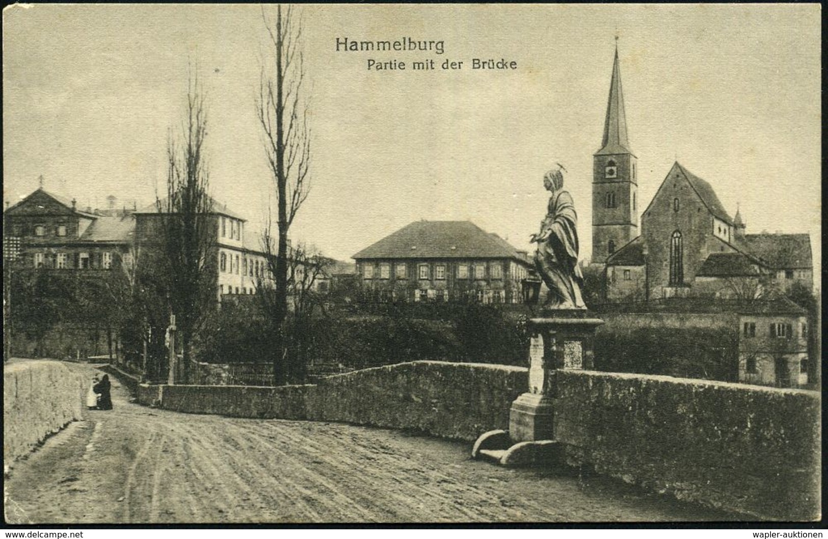 LAGER HAMMELBURG 1918 (10.5.) 1K = Hauspostamt Truppenübungsplatz + Hs. Abs. "MG- Ausbildungs-Batl. G", Klar Gest. S/w.- - Guerre Mondiale (Première)