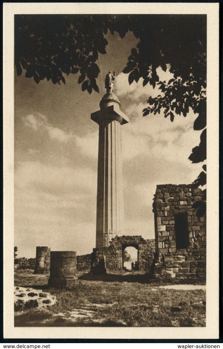 FRANKREICH 1937 1 F. Sonder-P., Braun: Einweihung Amerikane-Monument In Montfaucon , Ungebr. (Mi.P 68) - I. WELTKRIEG 19 - WO1