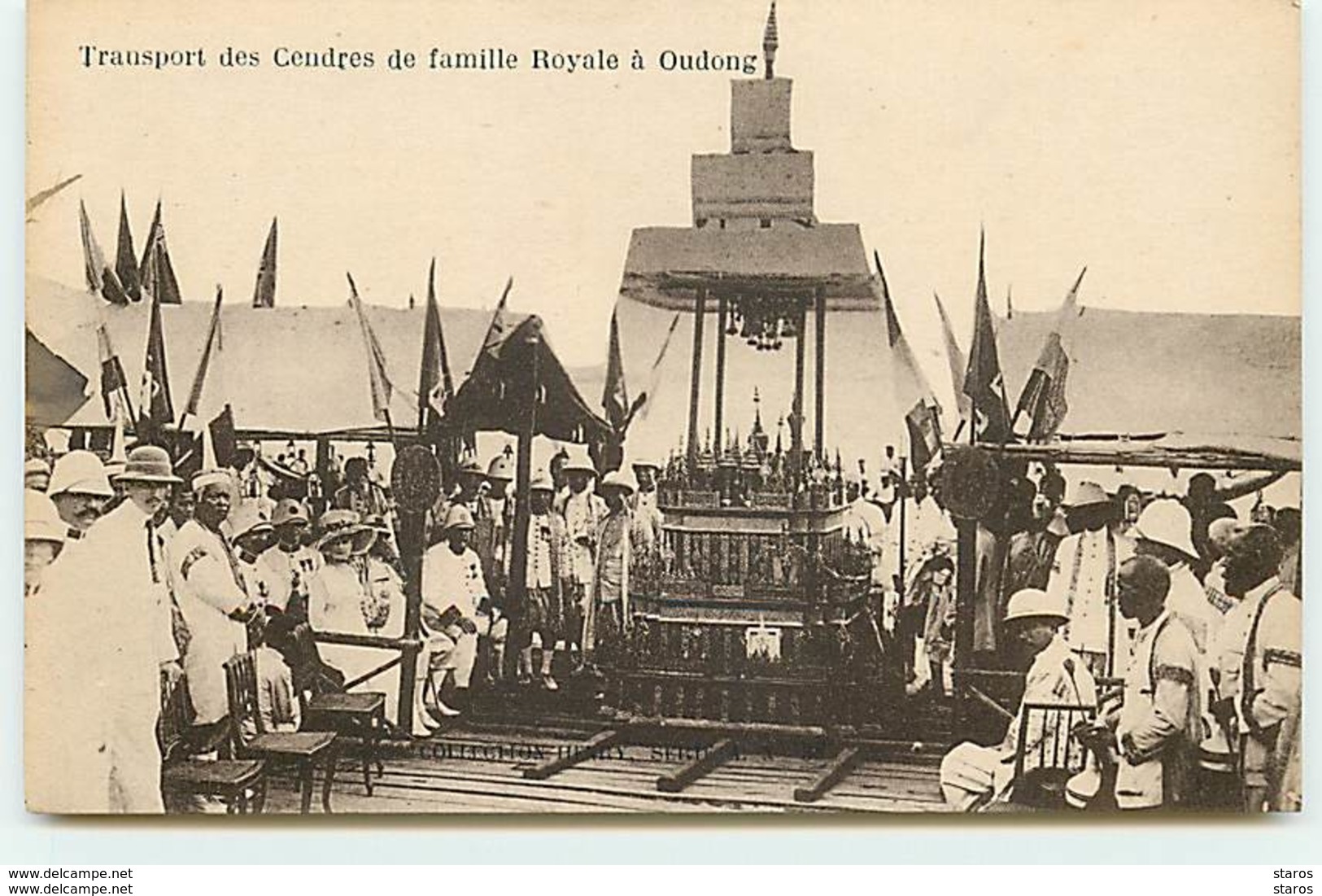 CAMBODGE - Transport Des Cendres De Famille Royale à Oudong - Cambodge