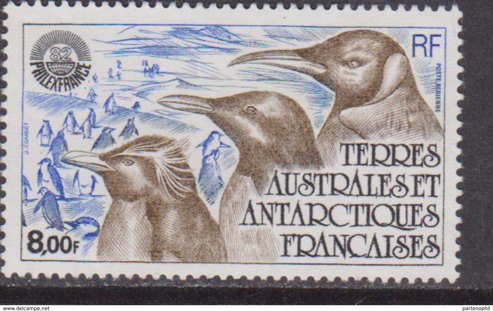 TAAF Terre Australes Antarctiques Françaises: 1982 Fauna Antartica - Pinguini Penguins  Set MNH - Usati