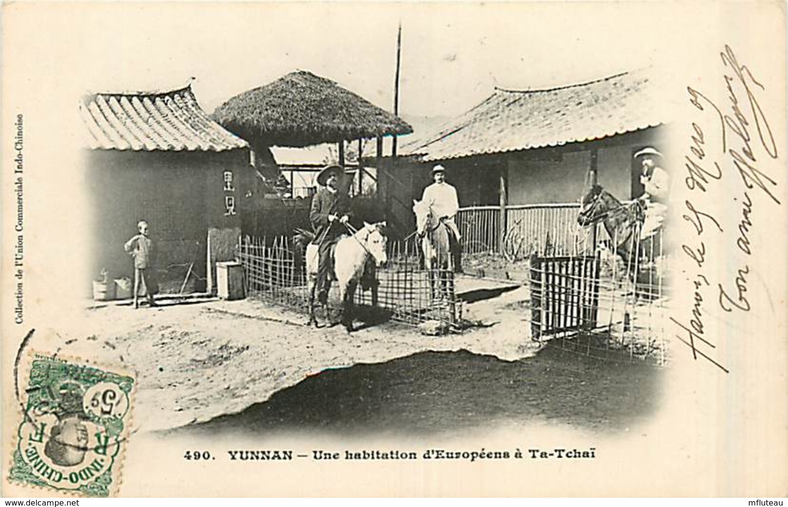 TONKIN  Yunnan    Habitation D Europeens A TA-TCHAI        INDO,0092 - Viêt-Nam
