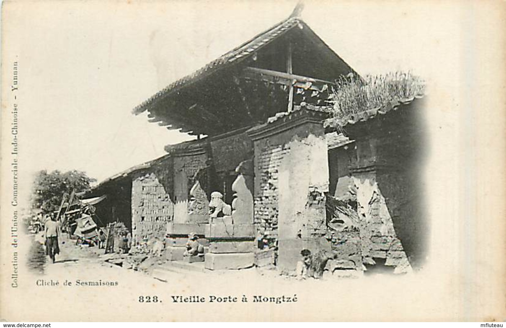 TONKIN  Vieille Porte De MONGTZE   INDO,0094 - Vietnam