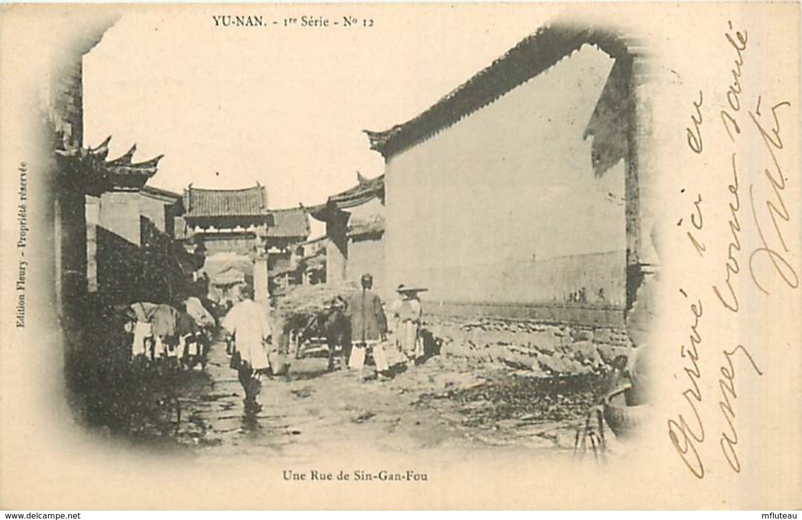 TONKIN  Yunnan  Rue De SIN-GAN-FOU       INDO,0114 - Viêt-Nam