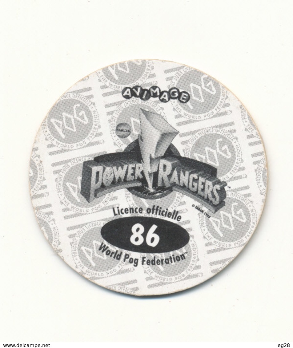 POG  POWER RANGERS 86 - Autres & Non Classés