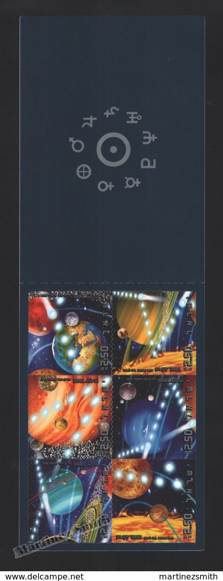 Israel 2006  Yv. C1794, The Solar System – Booklet - MNH - Booklets