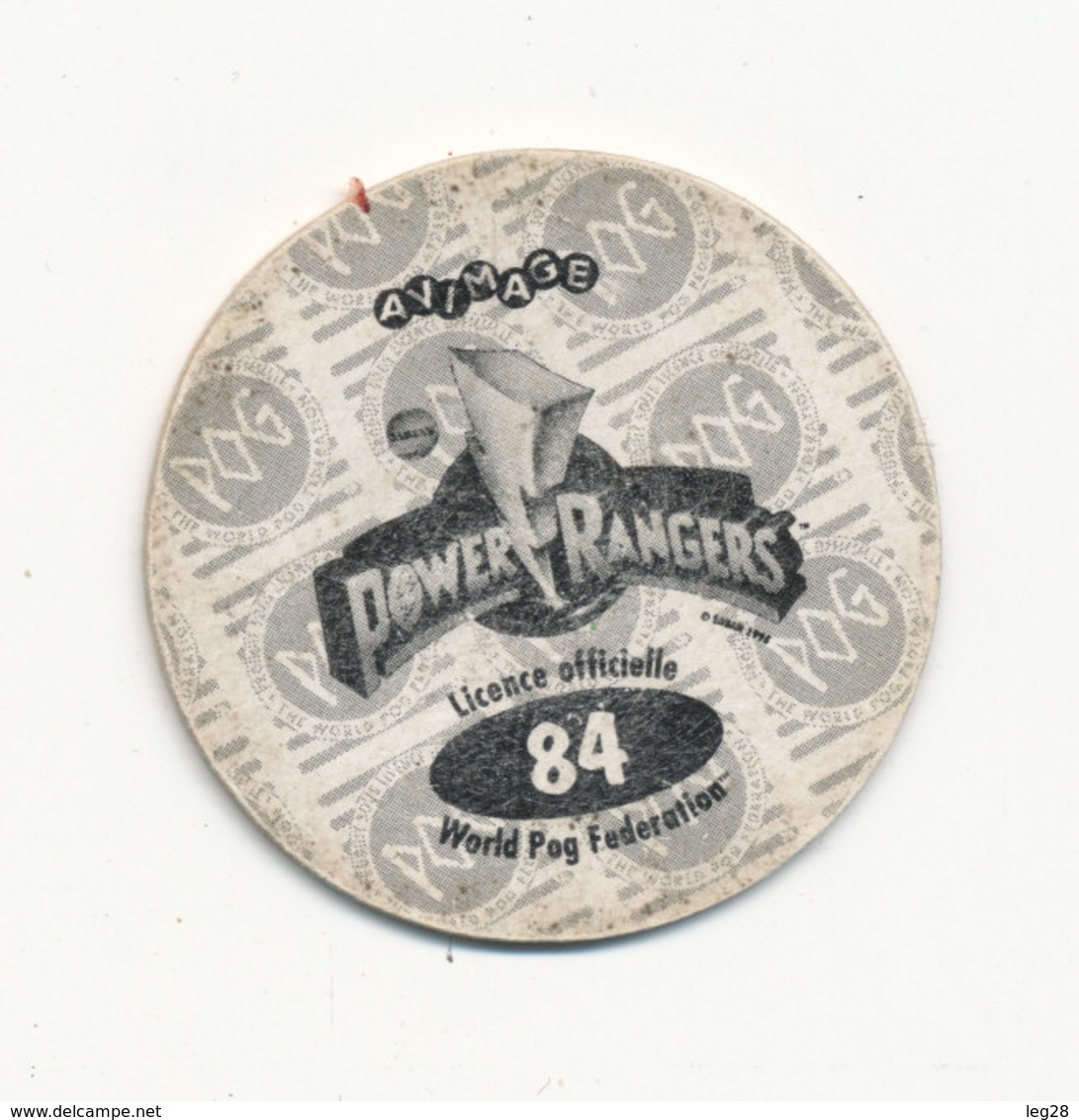 POG  POWER RANGERS 84 - Other & Unclassified