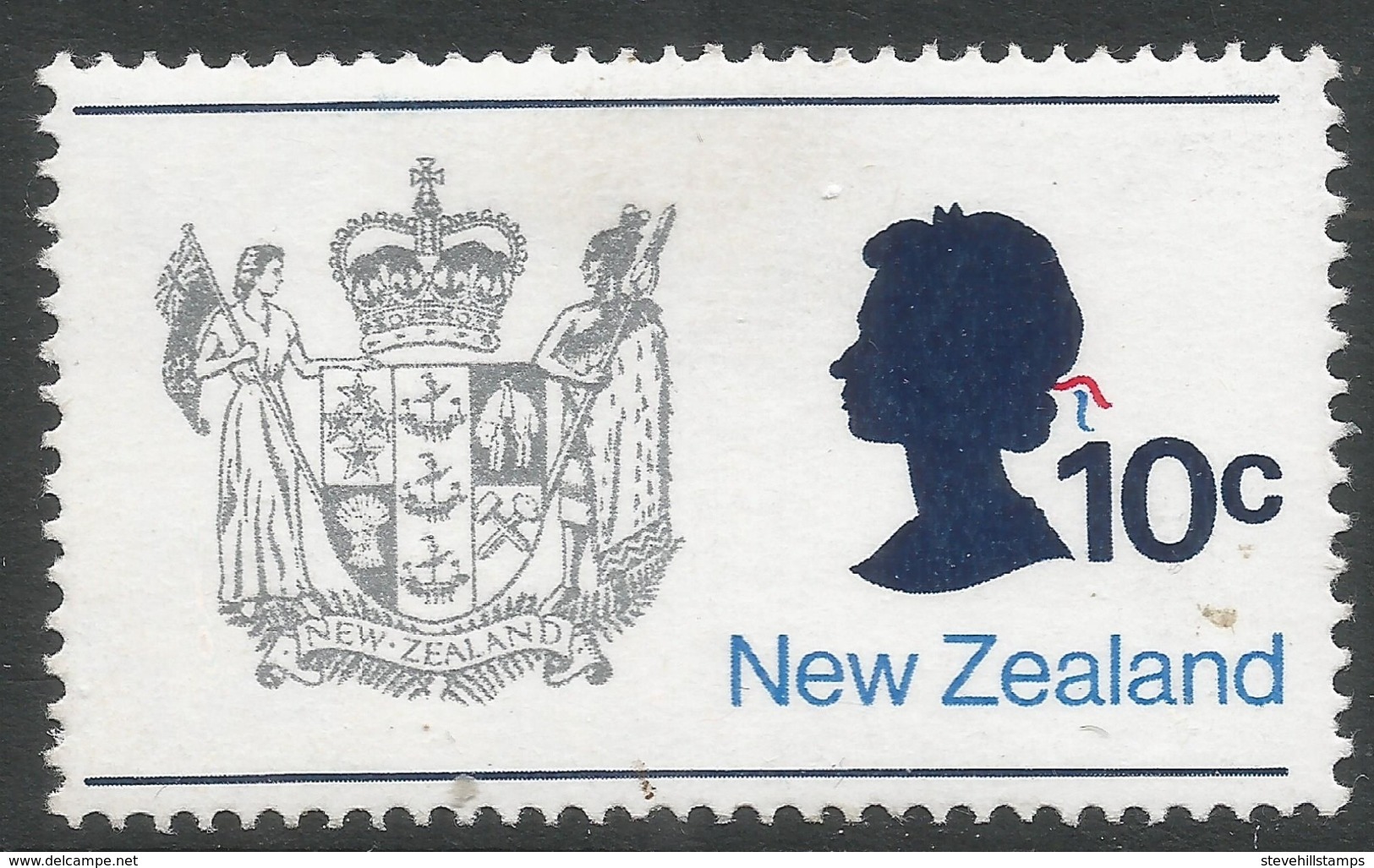 New Zealand. 1970 Definitives. 10c MH. SG 925 - Unused Stamps