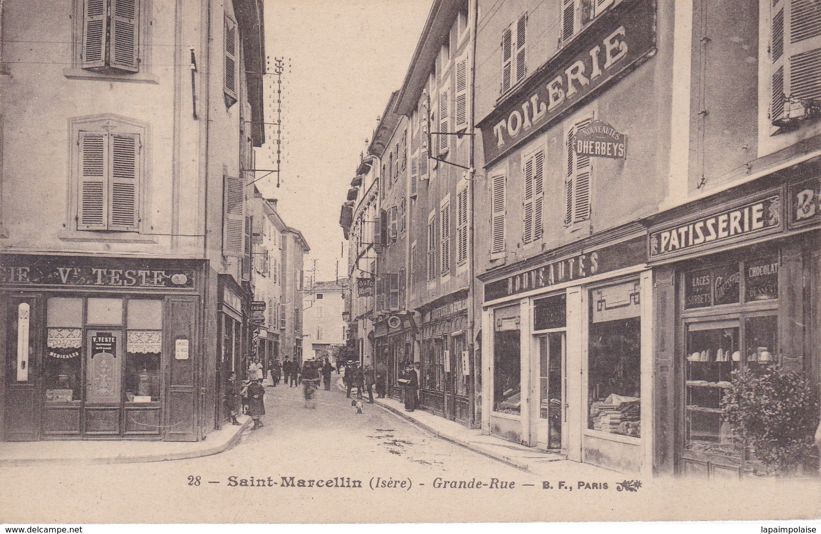 [38] Isère > Saint-Marcellin Grande Rue  Commerces - Saint-Marcellin