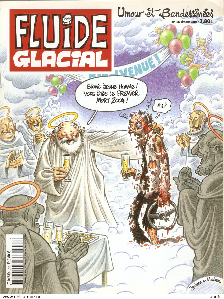 Fluide Glacial 2004 N° 332 - Le Premier Mort De L'année - Fluide Glacial