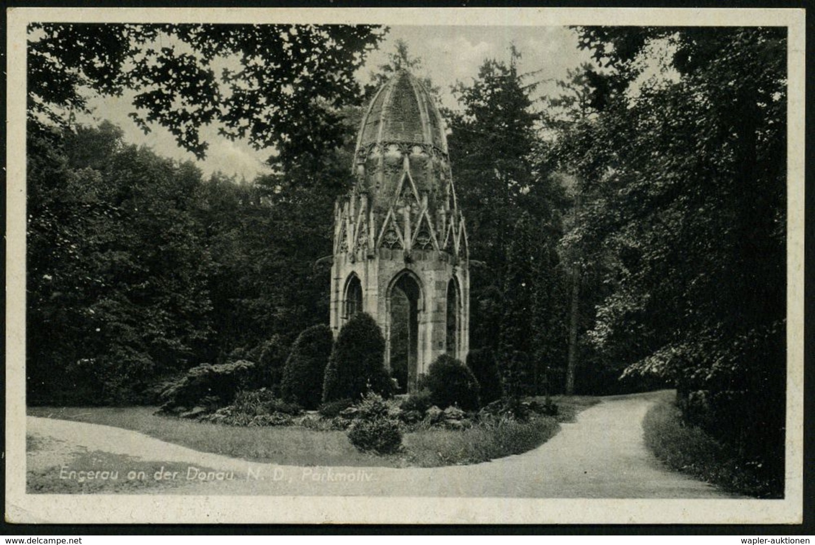 REICHENAU (NIEDERDONAU)/ C 1941/42 2x 2K-Steg + Viol. Ra.: 8. / L(uft)w.(affen) Bau-Ers. Batl. XVII/Frei Durch Ablösung  - Vliegtuigen