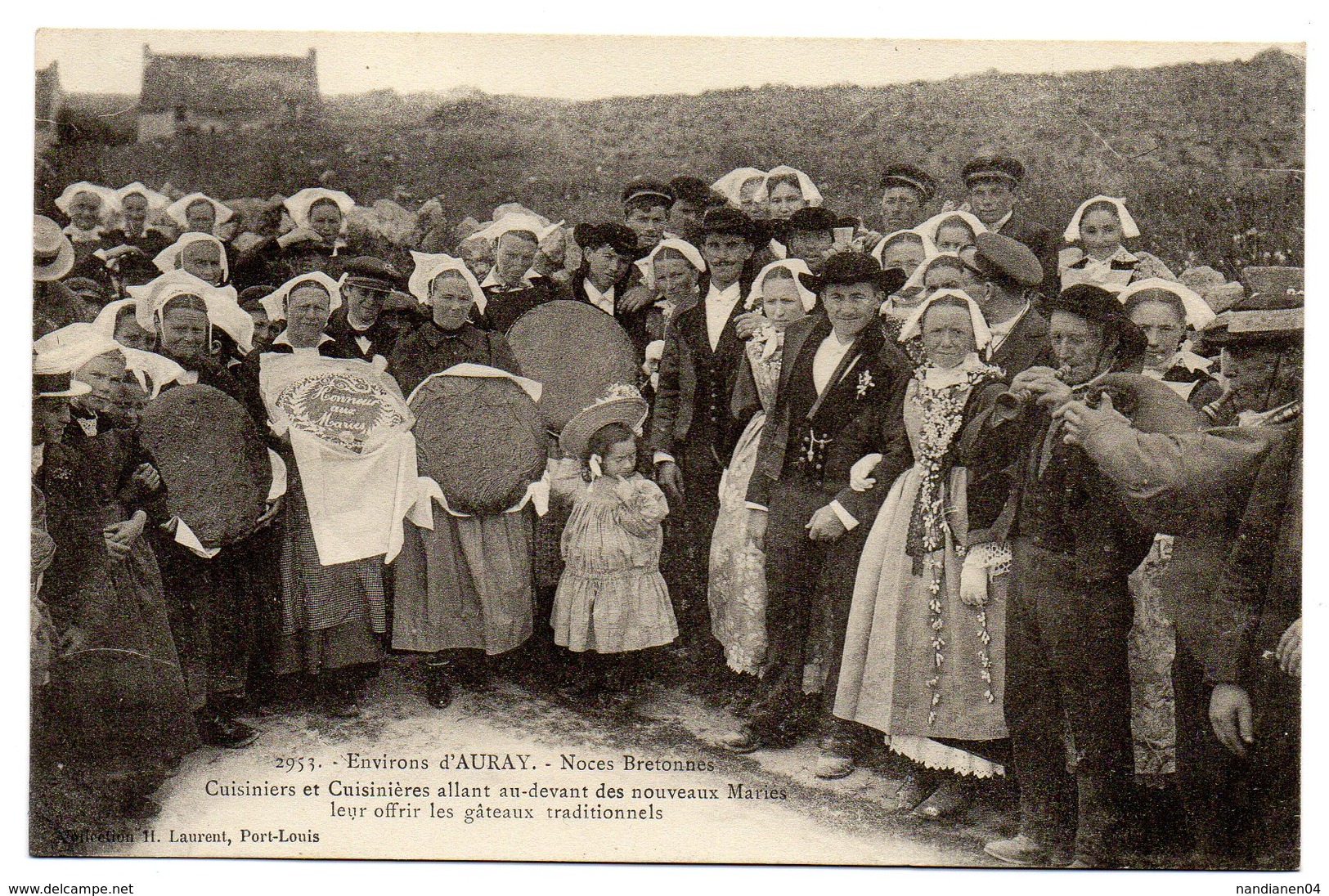 *** CPA - 56 - Environs D'Auray -  Noces Bretonnes - Cuisiniers Et Cuisinières - Auray