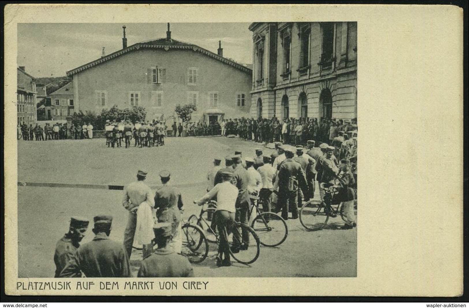 DEUTSCHES REICH 1916 (18.7.) 1K-Brücke: K.D. Feldpostexp./der/19.Ersatz-Division (Nr.1353, Oben Undeutl.) + Klarer Viol. - Zeppelins