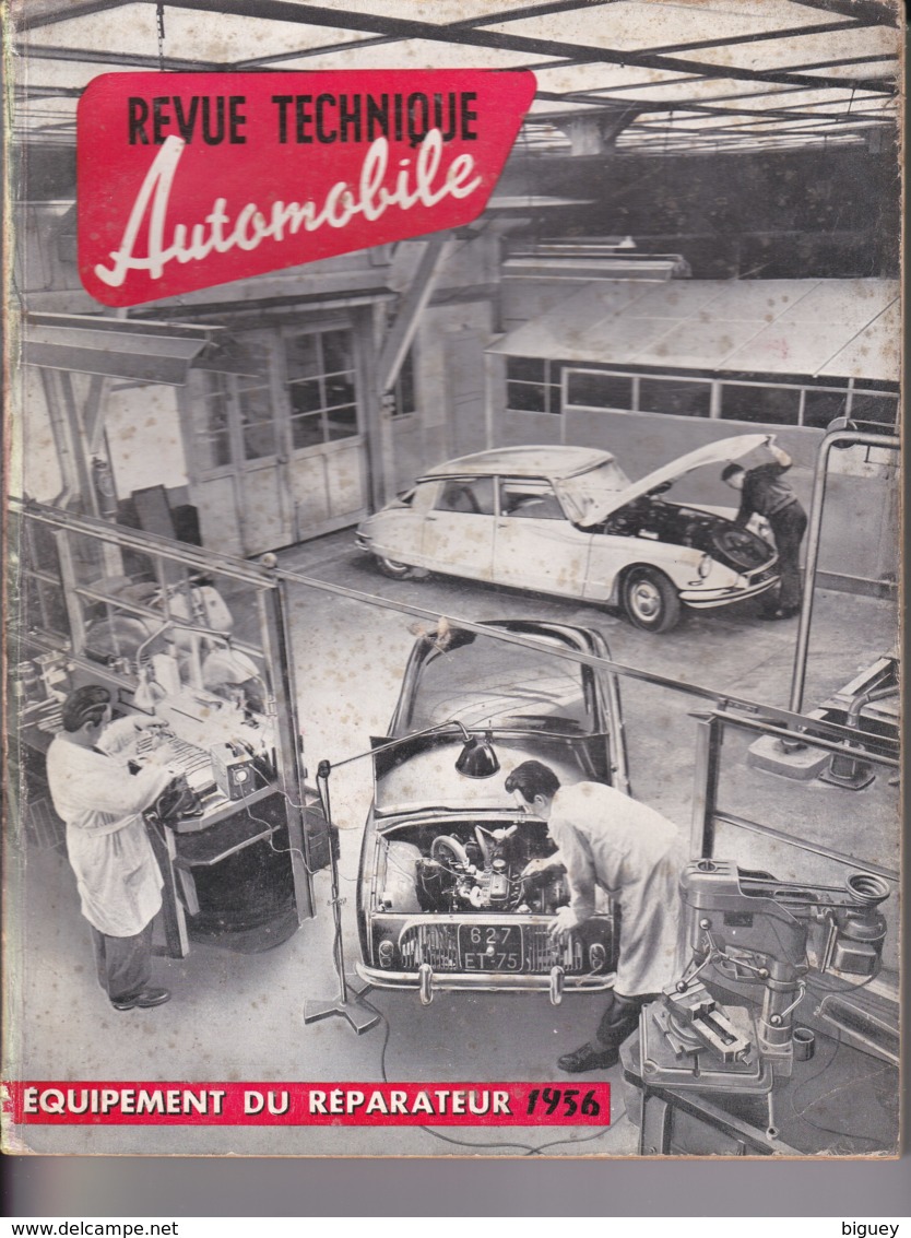 Revue Technique Automobile - Equipement Du Réparateur - 1956. - Auto/Moto